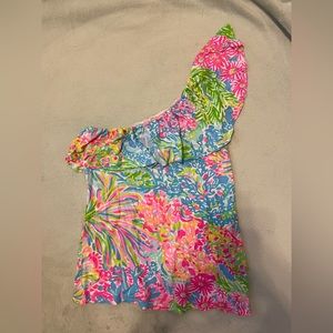 Lilly Pulitzer One Shoulder Top